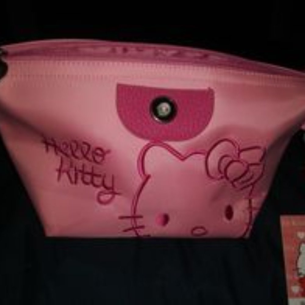 Hello kitty make up bag